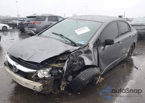 2010 Honda Civic Vp from USA, damaged, VIN 2HGFA1F38AH523876